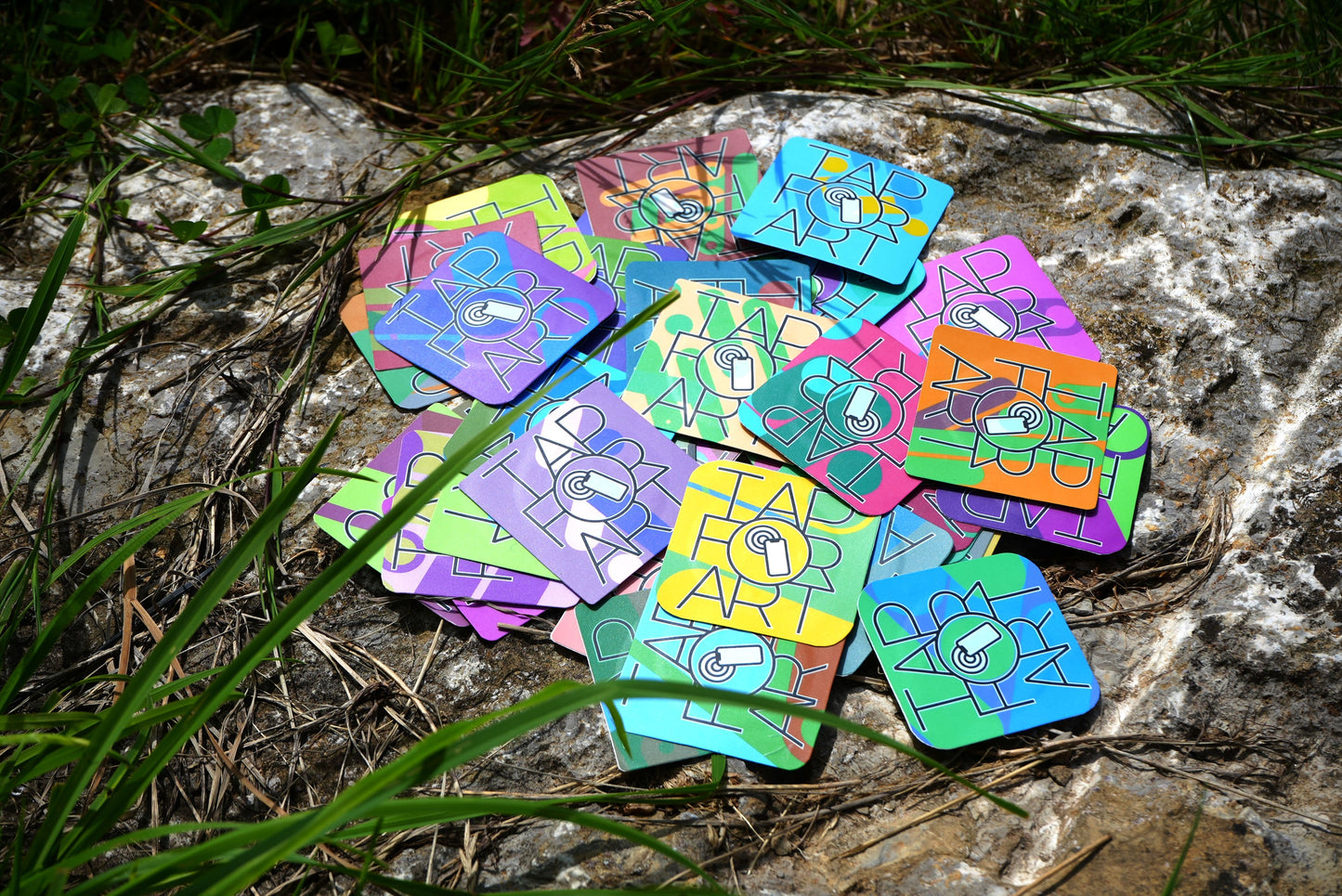 interactive Sticker Pack "tap4art" (3pcs)