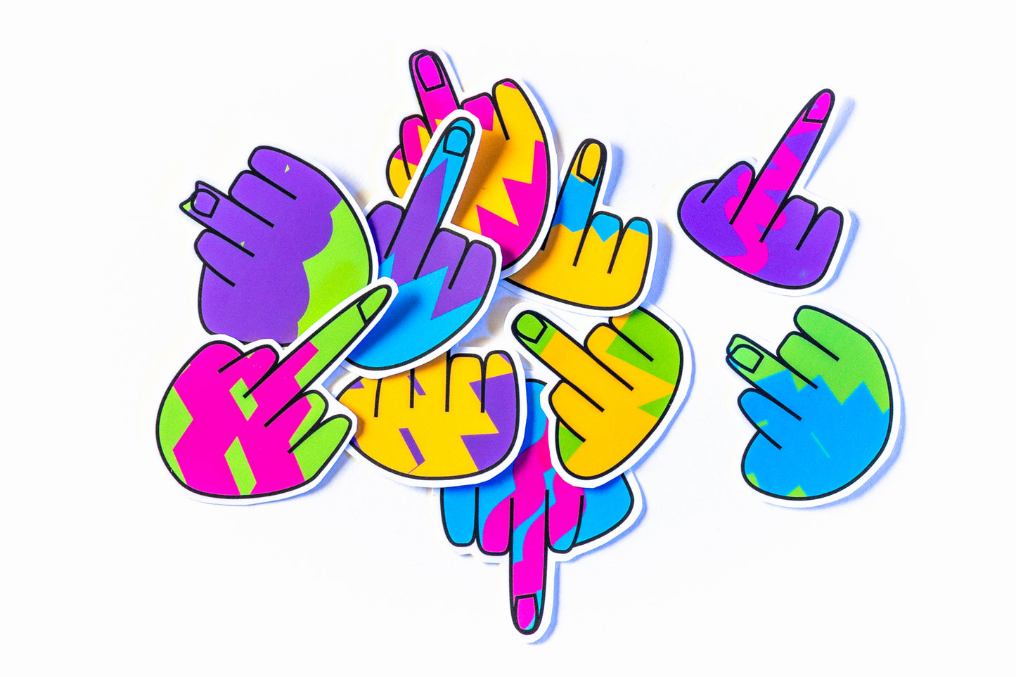 Sticker Pack "Funky Fingers" (10pcs)
