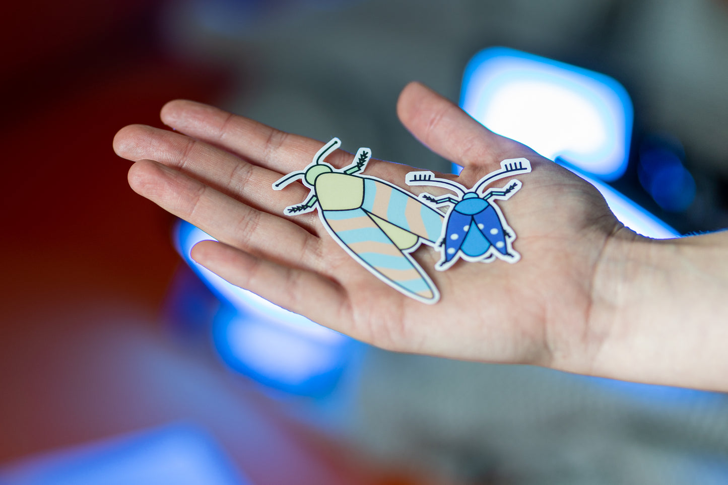 Sticker Pack "Bugs & Beetles" (5pcs)