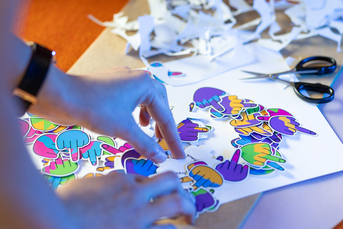 Sticker Pack "Funky Fingers" (10pcs)