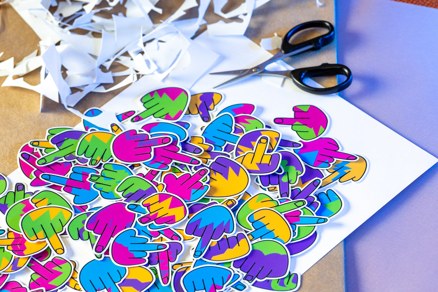 Sticker Pack "Funky Fingers" (10pcs)