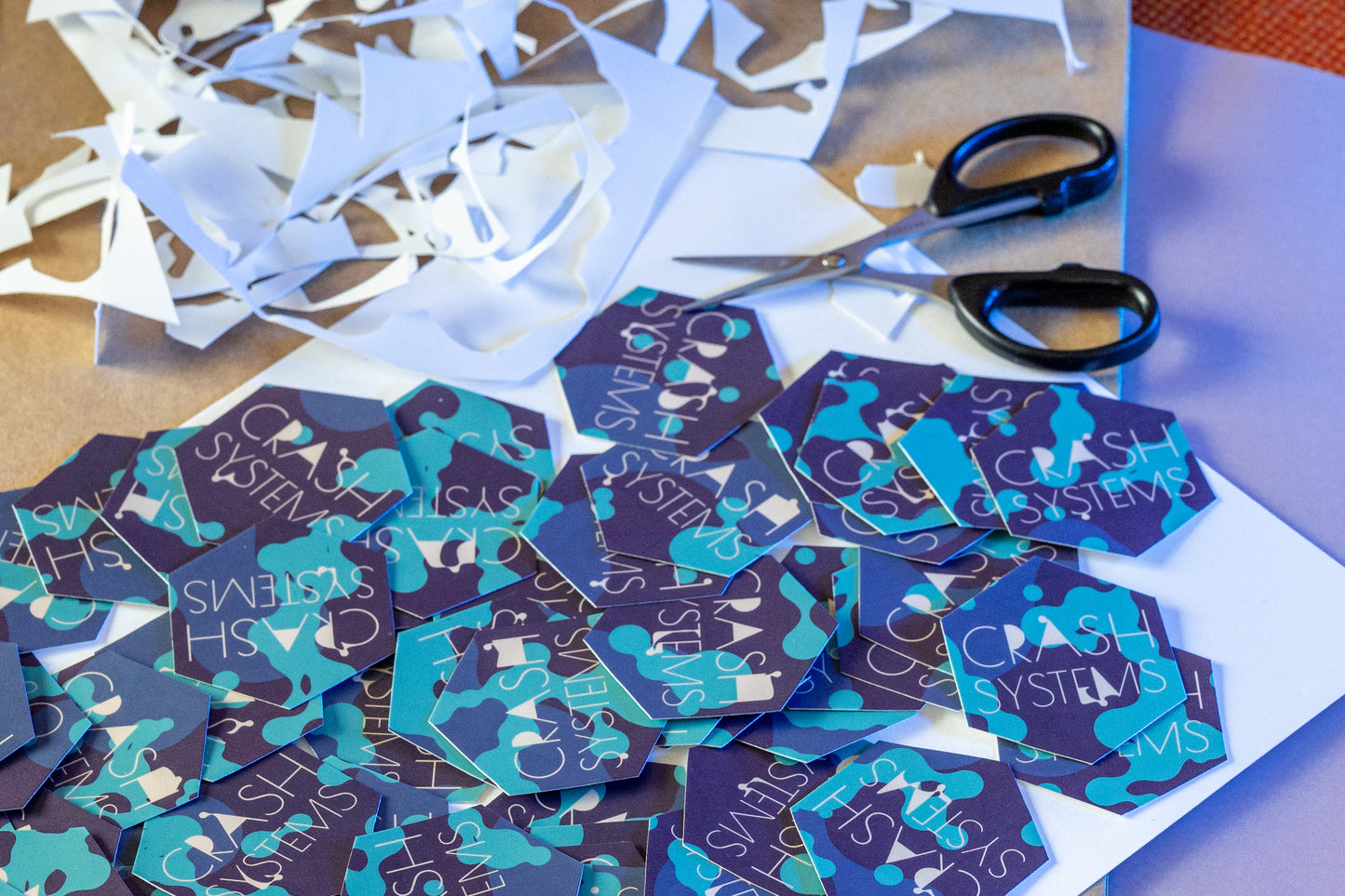 Sticker Pack "CRASH SYSTEMS" (5pcs)