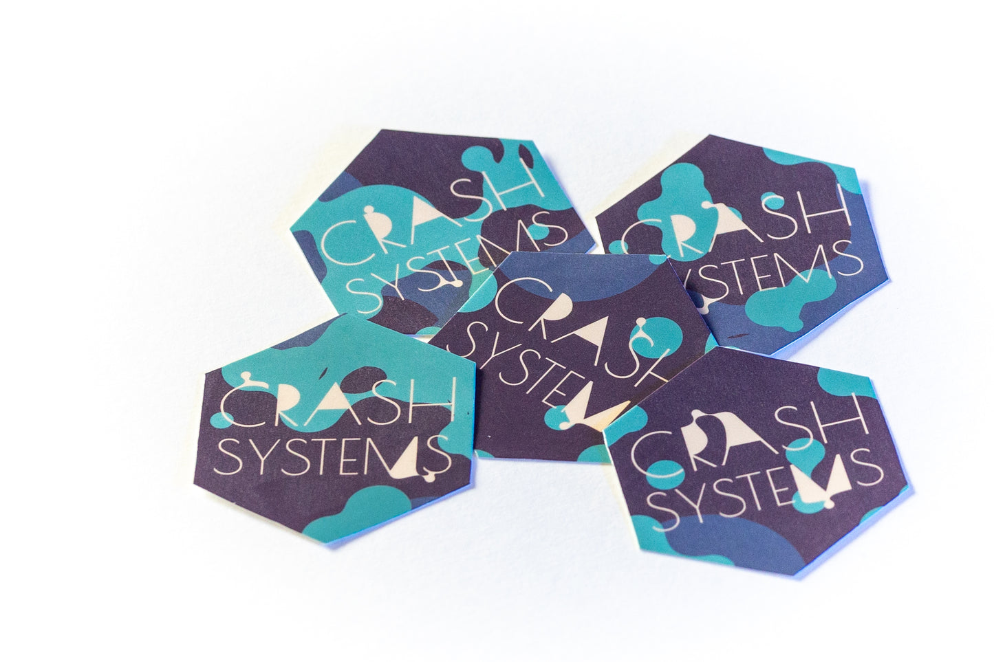 Sticker Pack "CRASH SYSTEMS" (5pcs)